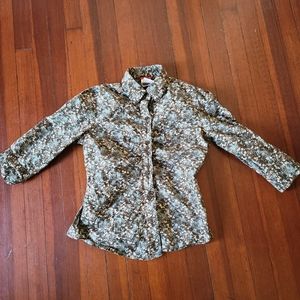 Women's North FACE quarter length sleeved shirt Sz XS